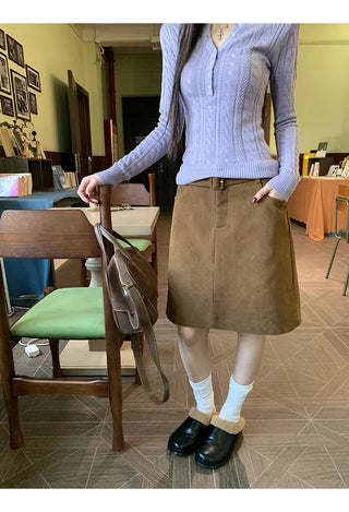 mailard straight skirt