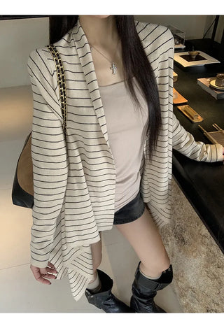 mid-length cardigan