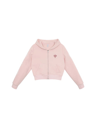 pink fleece coat