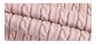 pink v-neck cardigan