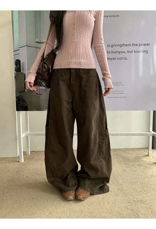 pink v-neck cardigan