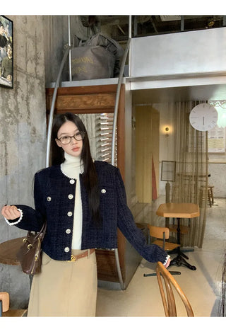 turtleneck knit sweater