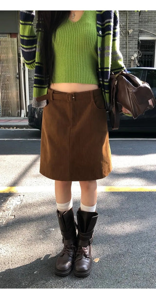 striped cardigan set