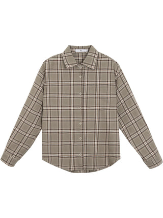 plaid youth shirt
