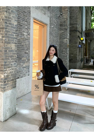 corduroy sheath skirt