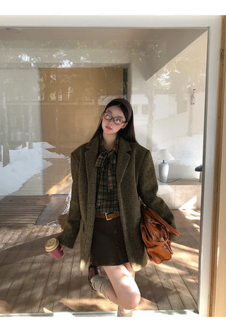 corduroy sheath skirt