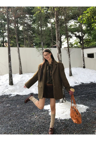 corduroy sheath skirt