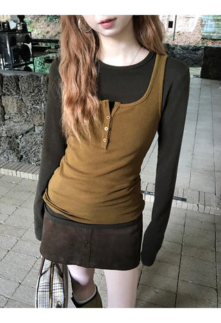 corduroy sheath skirt