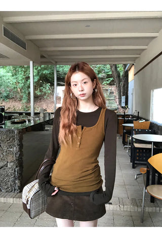 corduroy sheath skirt