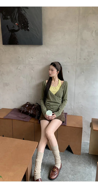 corduroy sheath skirt