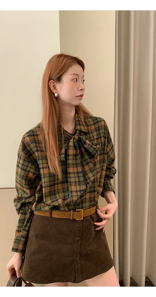 corduroy sheath skirt