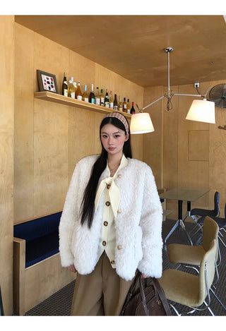 french knit cardigan