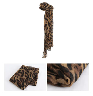 leopard print scarf