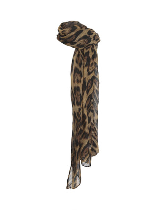 leopard print scarf