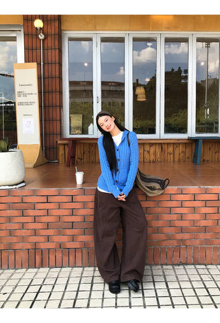 fleece wide pants