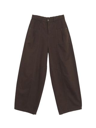 fleece wide pants
