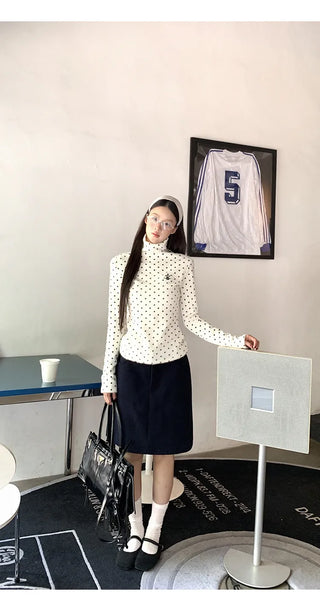 polka dot top