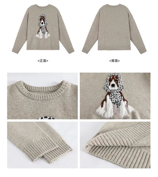 loose knit sweater
