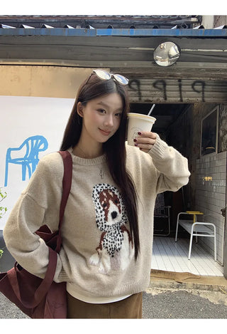 loose knit sweater