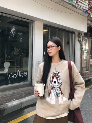loose knit sweater