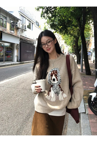 loose knit sweater