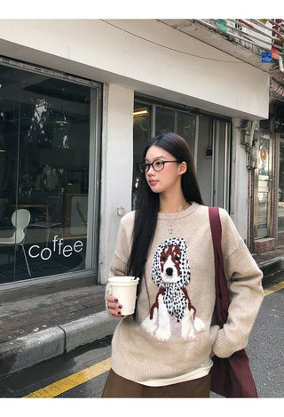 loose knit sweater