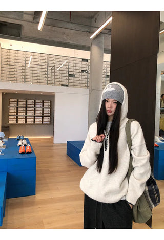 hooded niche sweater