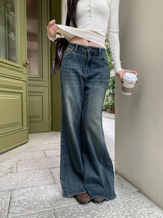 wide leg jeans