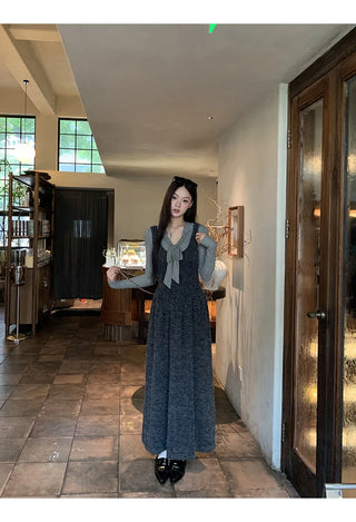 french suspender dress