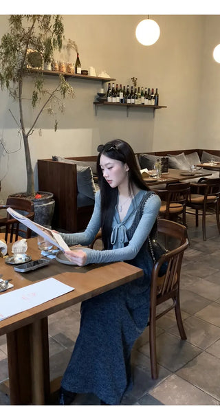 french suspender dress