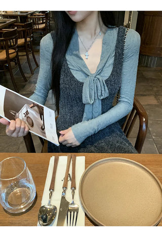 french suspender dress