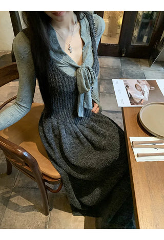 french suspender dress