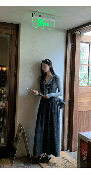 french suspender dress