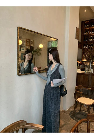 french suspender dress