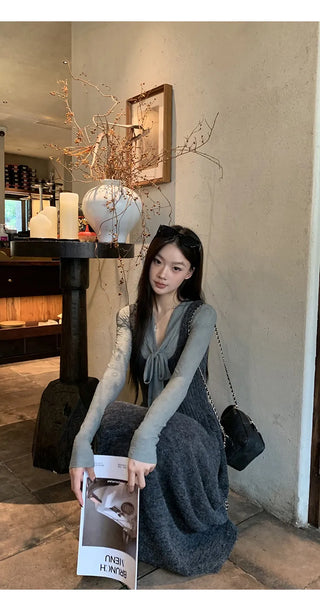 french suspender dress