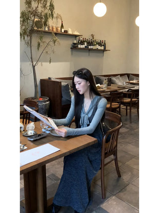 french suspender dress