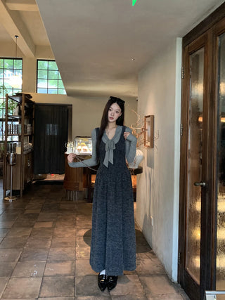 french suspender dress