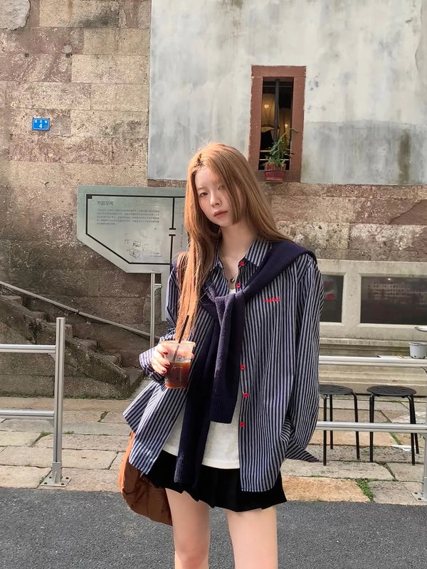 striped french shirt