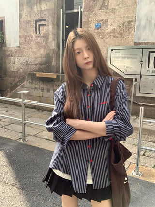 striped french shirt