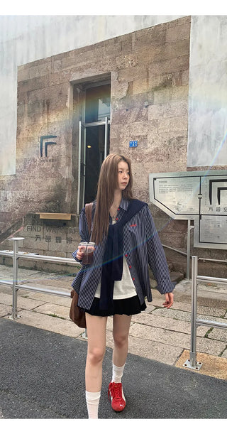 striped french shirt