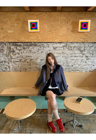 striped french shirt