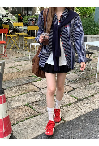 striped french shirt