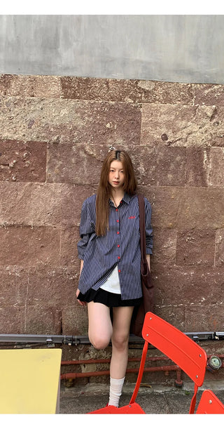 striped french shirt