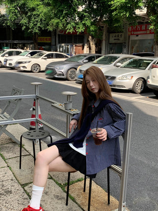 striped french shirt