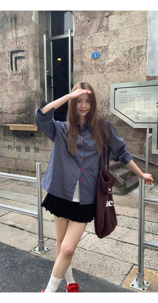 striped french shirt