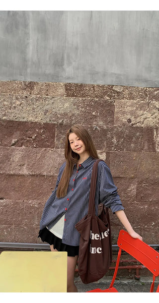 striped french shirt