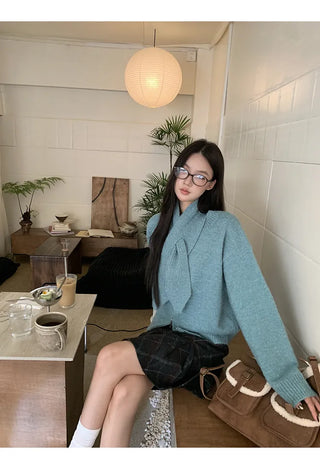 design knit cardigan