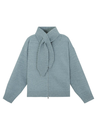 design knit cardigan