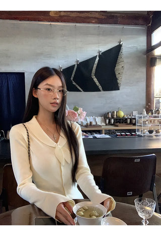 design knit sweater Skirt suit