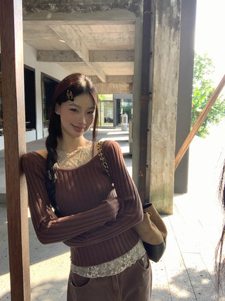 coffee color sweater